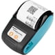 thumbnail image 1 of Impresora Térmica Portátil de Recibos, 58mm Impresora de Facturas Inalámbrica para Etiquetas, Recibos, Códigos de Barras, Etiquetas y Muñequeras, Bluetooth 4.0, Compatible con Android, IOS(Azul), 1 of 3