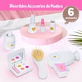 thumbnail image 2 of Juego de Vanity Kids House tocador Simulación Juguete de Cosméticos Para niña, 2 of 4
