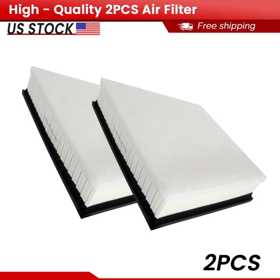 ACB ZONE 2 x Engine Air Filter for Chevrolet Silverado 2500 3500 HD GMC Sierra 2500 3500 HD 6.6L, OEM Engine Air Filter (CA11033)