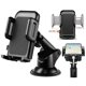 thumbnail image 1 of Pokanic Soporte Para Teléfono Celular Para Coche, Soporte Ajustable Con Rotación De 360 ​​Grados, Diseño De Agarre De Tres Lados, Abrazadera De Un Toque, Compatible Con Iphone Galaxy Note Pixel Univer, 1 of 1