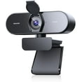 thumbnail image 2 of 4K Webcam for PC with PDAF & CDAF Dual-autofocus, Ultra 4K HD, 2 Noise Reduction Mics, Auto Light Correction, USB-A, Privacy Cover, 79°FOV, Streaming Camera for PC, , Laptop, Video Calls, 2 of 10
