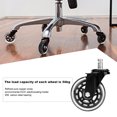 thumbnail image 3 of Universal Casters, 5 PCS Office Chair Caster Wheels  Style Heavy Duty Universal Mute Wheel Replacement for Office Chair, Stem Casters, 3 of 8