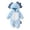 /c104Light Blue116, variant on CUZIBR Newborn Halloween Costumes Boy Girl Fuzzy Onesie Animal Romper Jumpsuit Hooded Zip Up Long Sleeve Soft Cosplay Party Clothes,Orange,6-9 Months