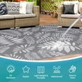 thumbnail image 3 of Alfombra de exterior StepRite, 183 x 274 cm, impermeable para patio, 3 of 7