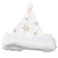 thumbnail image 3 of Plush Hat, Lightweight Portable Embroidery Hat  For Christams For Clubs Gold,Silver, 3 of 8