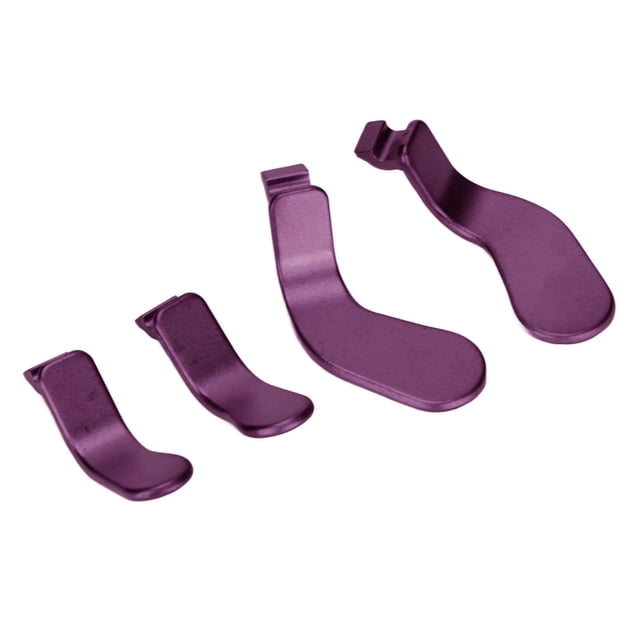 Pagaies de Manette pour Pagaies en Métal Elite Pagaies Interchangeables Pagaies en Métal de Remplacement 4 Pcs Pagaies de Manette Pièces de Manette de Remplacement en Acier Inoxydable pour One Elite