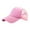 Pink, variant on Pavied Baseball Cap Trucker Hat Outdoor Unisex Baseball Mesh Cap Open Back Solid Color Sun Hat Cap Snapback Hats Hats for Men Black One Size
