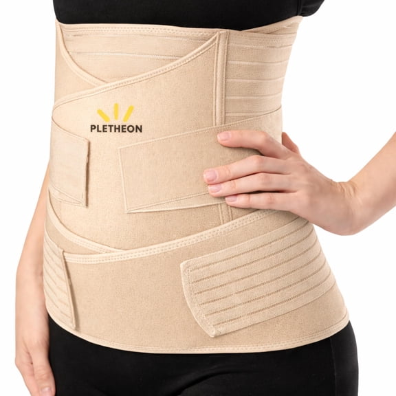 3 in 1 Postpartum Belly Band Post Pregnancy Abdominal Belt for Women After Birth Belly/Waist/Pelvis Wrap Postnatal Shapewear