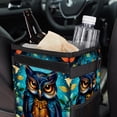thumbnail image 6 of Owl Foldable Car Trash Can with Lid, Leak-proof Mini Trash Can, Hanging Storage Bag, Car Trash Bin, 6 of 6