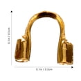 thumbnail image 2 of unbranded 600Ud Terminales En U Para Proteger En Bisutería Accesorios Metal Variados Colores, 2 of 8
