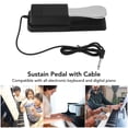 thumbnail image 2 of <p>Sustain Pedal, Durable Keyboard Sustain Pedal  For Practice For Players</p>, 2 of 7