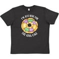 thumbnail image 3 of Inktastic I'm Just Here for the King Cake Youth T-Shirt, 3 of 5