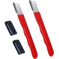 thumbnail image 1 of Outdoor Portable Dual-Purpose Whetstone - Pocket Sharpening Stone, for Gardening Pruner, Pruning Shears (2pcs Red), 1 of 8