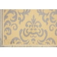 thumbnail image 5 of Nourison Grafix Damask Cream 5'3" x 7'3" Area Rug, (5x7), 5 of 6