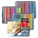 thumbnail image 1 of Juego de lápices de colores metálicos de 56 piezas con lápiz de grafito y estuche, 1 of 3