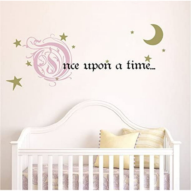 Once Upon A Time Story Book E Vinyl Wall Decal Removeable Baby Girl Nursery Fairy Tale Design Sticker Pink Gold Black 31x66 Inches Com - Once Upon A Wall Vinyl Decals Once Upon A Time Story Book E Vinyl Wall Decal Removeable Baby Girl Nursery Fairy Tale Design Sticker Pink Gold Black 31x66 Inches Com - Once Upon A Wall Vinyl Decals
