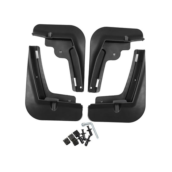 4Pcs Mudflaps Tires Splash Guards Kit without Drill for Byd Dolphin Sturdy
