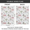 thumbnail image 4 of Christmas Garden Flag - Double Sided 12x18 Inch, Seasonal Outdoor Decor for Yard, Lawn,House - Family,Friends,Christmas., 4 of 5