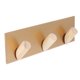 thumbnail image 4 of Perchero para el hogar, sin Puch, llavero, colgador de ropa para dormitorio, sala de estar (dorado T322), 4 of 5