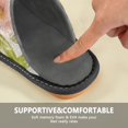 thumbnail image 6 of IAUYY Memory Foam House Slippers Suitable for Both Men and Women. Comfortable, Anti-Slip Plush Flat-Bottomed Slippers The Best Holiday Gift Ice Texture, 6 of 9