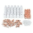 thumbnail image 1 of Air Plasma Cutter Consumables,130pcs Plasma Cutting Tip Shield Cup Tip Plasma Cutting Tip Performance Driven, 1 of 7