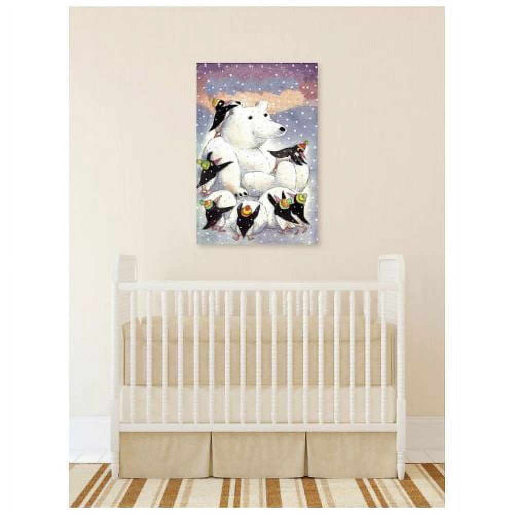 "Polar Friends" Painting Print on Canvas