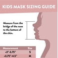 thumbnail image 5 of Shero 6-Layer Copper-Infused Childrens Reusable Face Mask, Washable and Breathable Filtered Kids Face Mask With Nose Wire (Rose Gold, M), 5 of 8