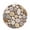 Brown, variant on Welcome Sign for Front Door,Cobblestones Round Metal Welcome Front Porch Decoration,Natural Stones Gravel Rock Aesthetic Art Wall Hanging Sign for Living Room Kitchen Hallway Housewarming Gift 6''