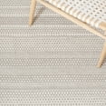 thumbnail image 6 of SAFAVIEH Kilim Granville Striped Cotton Area Rug, Grey/Beige, 5' x 8', 6 of 11