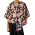 thumbnail image 1 of Camisa De Botones Para Hombre Hombres Casual Impreso Camisas Moda Top Blusa Camisas (B, XXL), 1 of 3