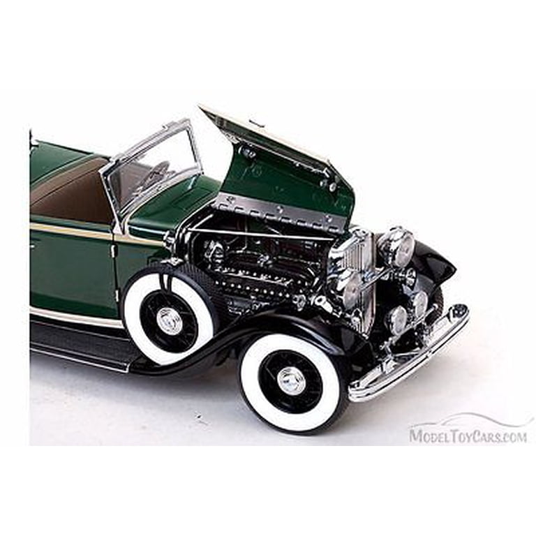 1932 Lincoln KB Top Down, Kewanee Green - Sun Star 6165 - 1:18