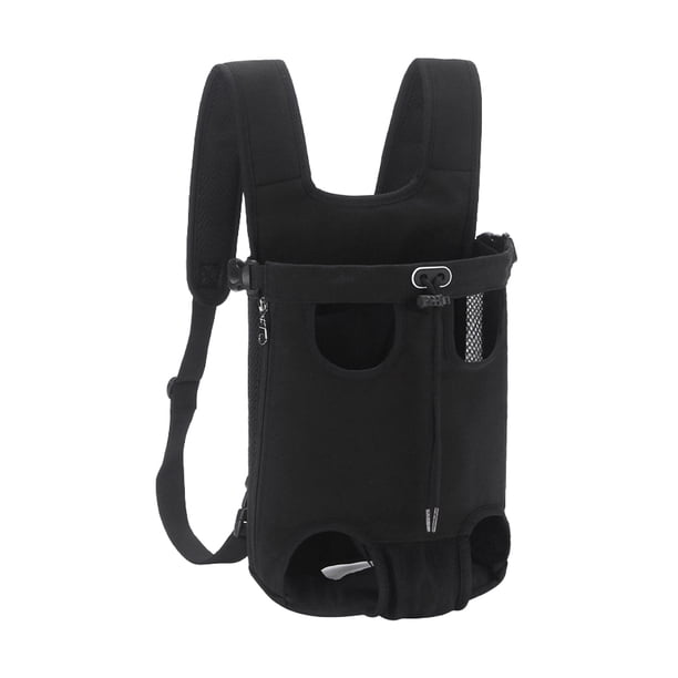Mochila para mascotas Bolsa de pecho manos libres Transpirable Hebilla de seguridad incorporada Suministros para mascotas JShteea El nuevo