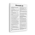thumbnail image 3 of Scripture Walls Proverbs 22 Chapter White Bible Canvas Christian Wall Art Ready to Hang Unframed, 3 of 13