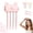 Pink*1, variant on Wireless Heated Volumizing Root Lift Clip - Portable Volumizing Hair Crown | 2 Heat Settings Root Lifting Hair Clip for Fine Flat Hair, Rechargeable Travel Styling Tool(Off-white*1)