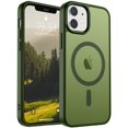 thumbnail image 1 of Funda magnética SUPFINE para iPhone 12/12 Pro Verde, 1 of 7