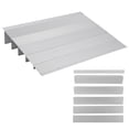 thumbnail image 1 of Threshold Ramps for Doorways, Door Threshold Ramp 4" Rise, Aluminum Entry Threshold Ramp for Doorways, Weight Capacity 700 LB, 1 of 9