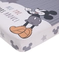 thumbnail image 2 of Sábana para cuna NoJo Disney Mickey Mouse Love Mickey, 100% algodón, 2 of 5