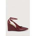 thumbnail image 3 of Women's Pointed Toe Double Ankle Strap Wedge Pumps, 3 of 6