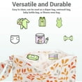 thumbnail image 3 of HECCEI Wet Dry Bag, 2-Pack Reusable Waterproof Wet Bags Leakproof Cloth Diaper Wet Bags for Travel & Diaper Changes, Garden Friend, 3 of 9