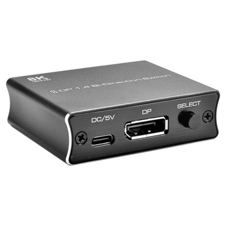 Guardoinrt Computer 2 in 1 out DP Switcher Fast Speed 8K USB Powered ...