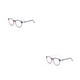 thumbnail image 1 of Qarigey Montura para gafas de lectura, montura para gafas, gafas ópticas antideslizantes, montura redonda, gafas para miopía antiluz Type3 NO3, 1 of 6