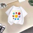 thumbnail image 2 of XEGLSBU T-Shirts for Girls 10-12 Funny Kid Girls Cute Print Graphic Round Neck Short Sleeve Tee Summer Casual T Shirt White Size 13-14 Years, 2 of 4