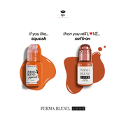 Perma Blend Permanent Makeup for Modifying Colors, Used for All Permanent Makeup Procedures - Squash 1/2oz