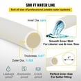 thumbnail image 5 of VEVOR PEX Tubing, 1 inch x 500 ft PEX Pipe, Non Oxygen Barrier PEX-B Pipe White, Flexible PEX Water Line for Plumbing, RV Sewer Hose, Radiant Cooling, 5 of 9