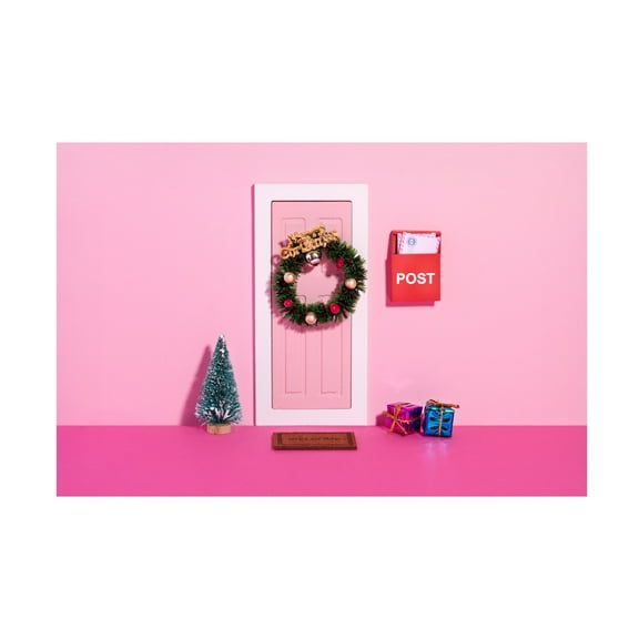 Canvas Wall Art - Julia Ramiro 'Puerta' Wall Art for Living Room, Bedroom, or Office Décor by Trademark Fine Art - 19 x 12 Inches