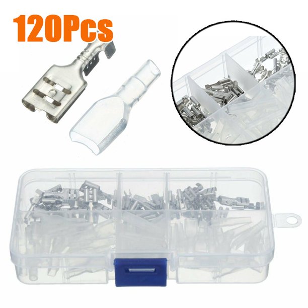 Crimp Terminal Spade Wire connector Automotive Pins 2.86.3mm Car Audio