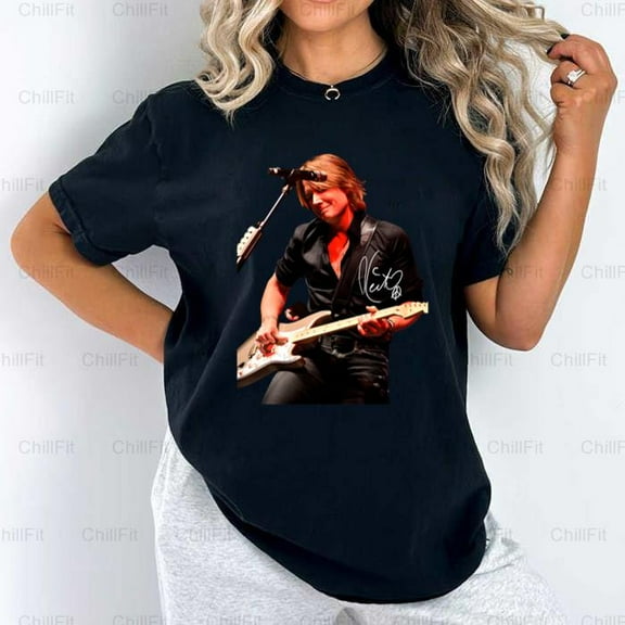 Keith Urban Christmas Gift Funny Country Music Unisex Fan Comfort Color T-Shirt Unisex, up to 4XL
