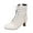 White, variant on XDDST Shoes for Women Sandals Dressy 2025 Womens New Shoes Women's Fashionable Boots Women's Classic Low Heel Ankle Boots