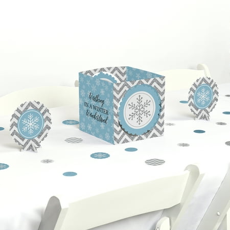 Winter Wonderland Snowflake Holiday Party Winter Wedding