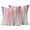 Gray Pink, variant on Purple Gray Outdoor Pillow Covers 18x18 Set of 2,Waterproof Patio Throw Pillowcase Protectors,Vintage Country Abstract Gradient Aesthetic Decorative Pillow Shams Cushion Covers for Seat Bed Couch
